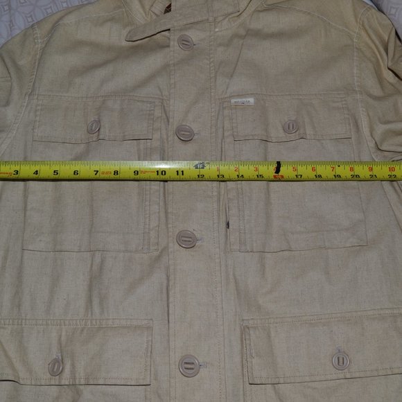 TOMMY HILFIGHER MEN'S CARGO SAFARI OUTERWEAR- SIZE LARGE - Picture 12 of 14